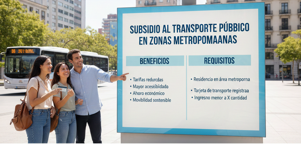 Lee más sobre el artículo Subsidio al Transporte Público en Zonas Metropolitanas