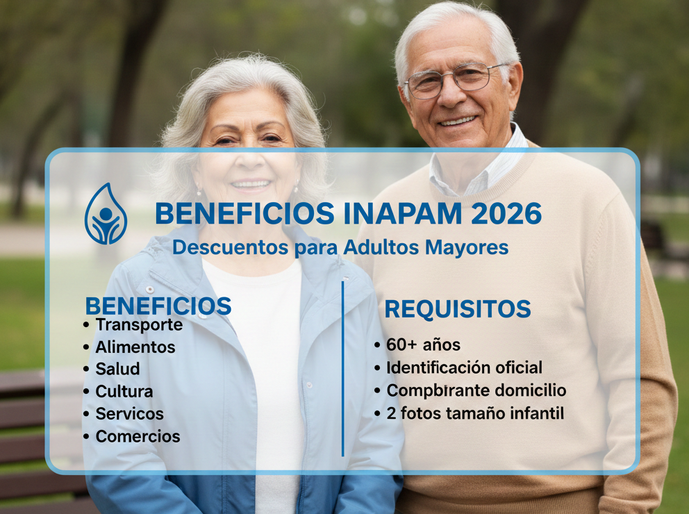Lee más sobre el artículo Beneficios INAPAM 2026: Descuentos para Adultos Mayores