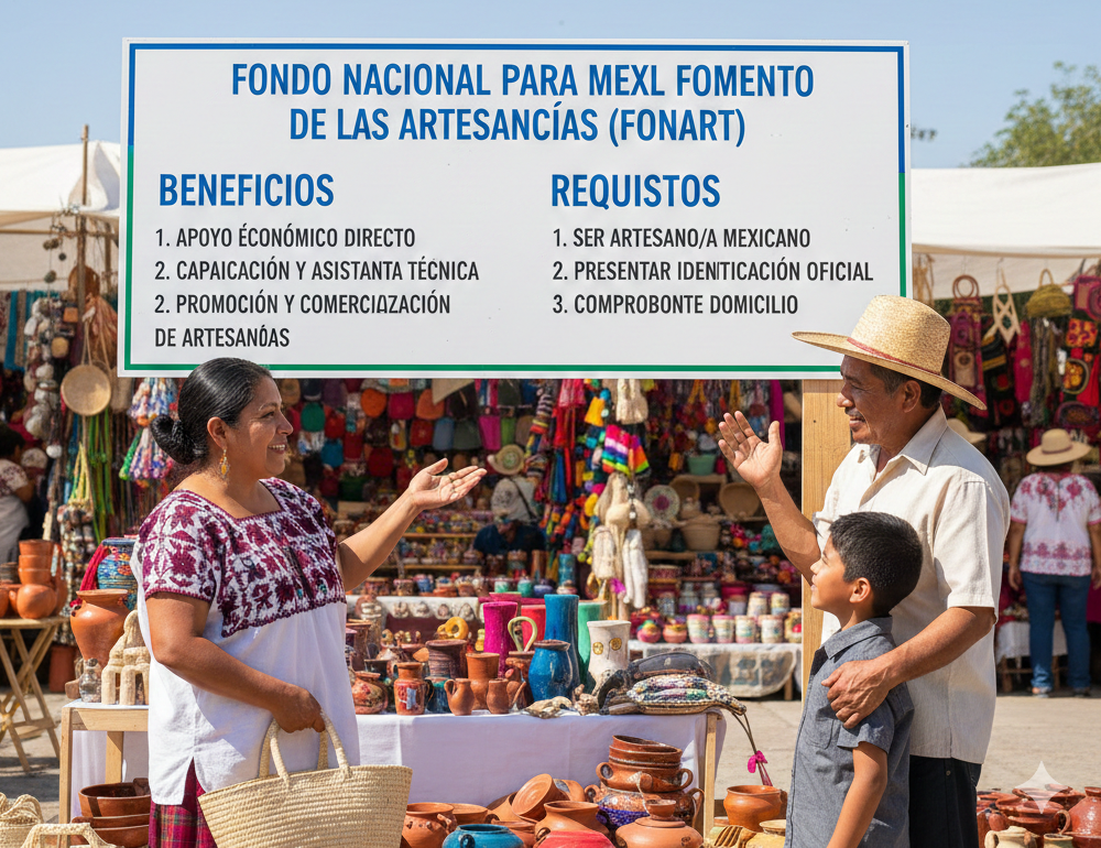 Lee más sobre el artículo Fondo Nacional para el Fomento de las Artesanías (FONART)