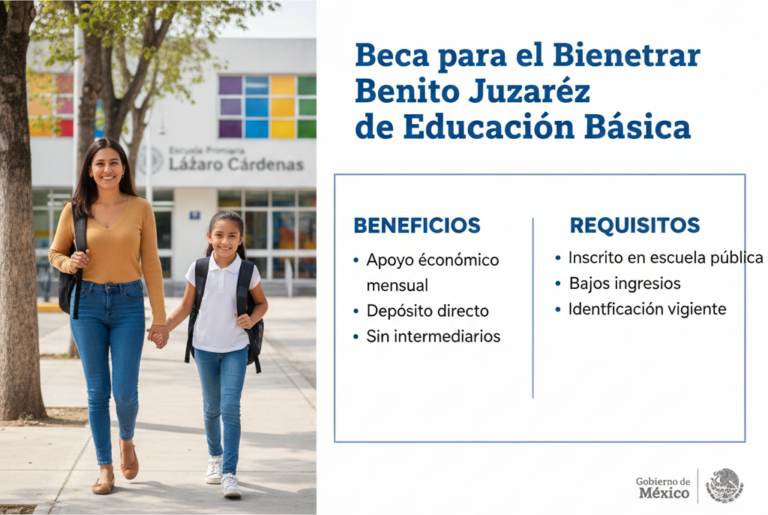 Lee más sobre el artículo Beca para el Bienestar Benito Juárez de Educación Básica